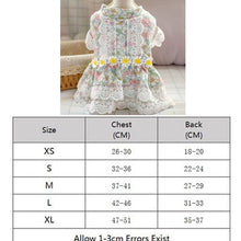 Load image into Gallery viewer, Yellow Pleated Summer Dress For Dogs Yellow Lace High Collar Dog Clothes Big Bowknot Tutu Dress For Ladies 2020 Pet Apparel 9562