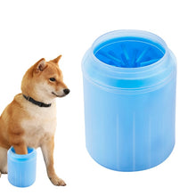 Load image into Gallery viewer, Dog Paw Cleaner Cup Soft Silicone Combs Portable Outdoor Pet Foot Washer Cup Paw Clean Brush Quickly Wash Foot Cleaning Bucket
