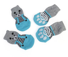 Load image into Gallery viewer, Anti-Slip Pet Dog Socks Knit Socks Small Cat Dogs Winter Socks Chihuahua Thick Warm Paw Protector Dog Socks Booties Accessories
