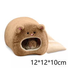 Load image into Gallery viewer, 1PCs Cute Cartoon Warm Bed Rat Hammock Squirrel Winter Pet Toy Hamster Cage House Home Hanging Nest Mat Small Pet Supplies
