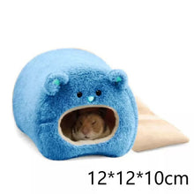 Load image into Gallery viewer, 1PCs Cute Cartoon Warm Bed Rat Hammock Squirrel Winter Pet Toy Hamster Cage House Home Hanging Nest Mat Small Pet Supplies
