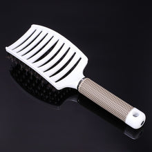 Load image into Gallery viewer, 7 Colors Hair Scalp Massage Comb Bristle Nylon Brushy Hairbrush Wet Curly Detangle Hair Brush Anti-breakage Demelante Brush
