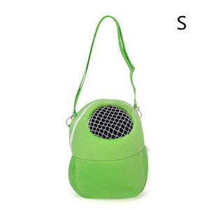 1pc Hamster Supplies Small Pet Backpack Outing Pet Backpack Travel Carrying Squirrel Nest Hamster Shoulder Bag Breathable 3size