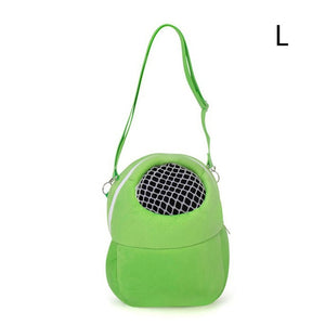 1pc Hamster Supplies Small Pet Backpack Outing Pet Backpack Travel Carrying Squirrel Nest Hamster Shoulder Bag Breathable 3size